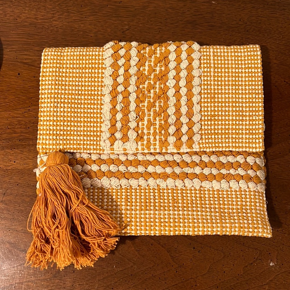 Roller Rabbit Knit Clutch with Tassle - NWT